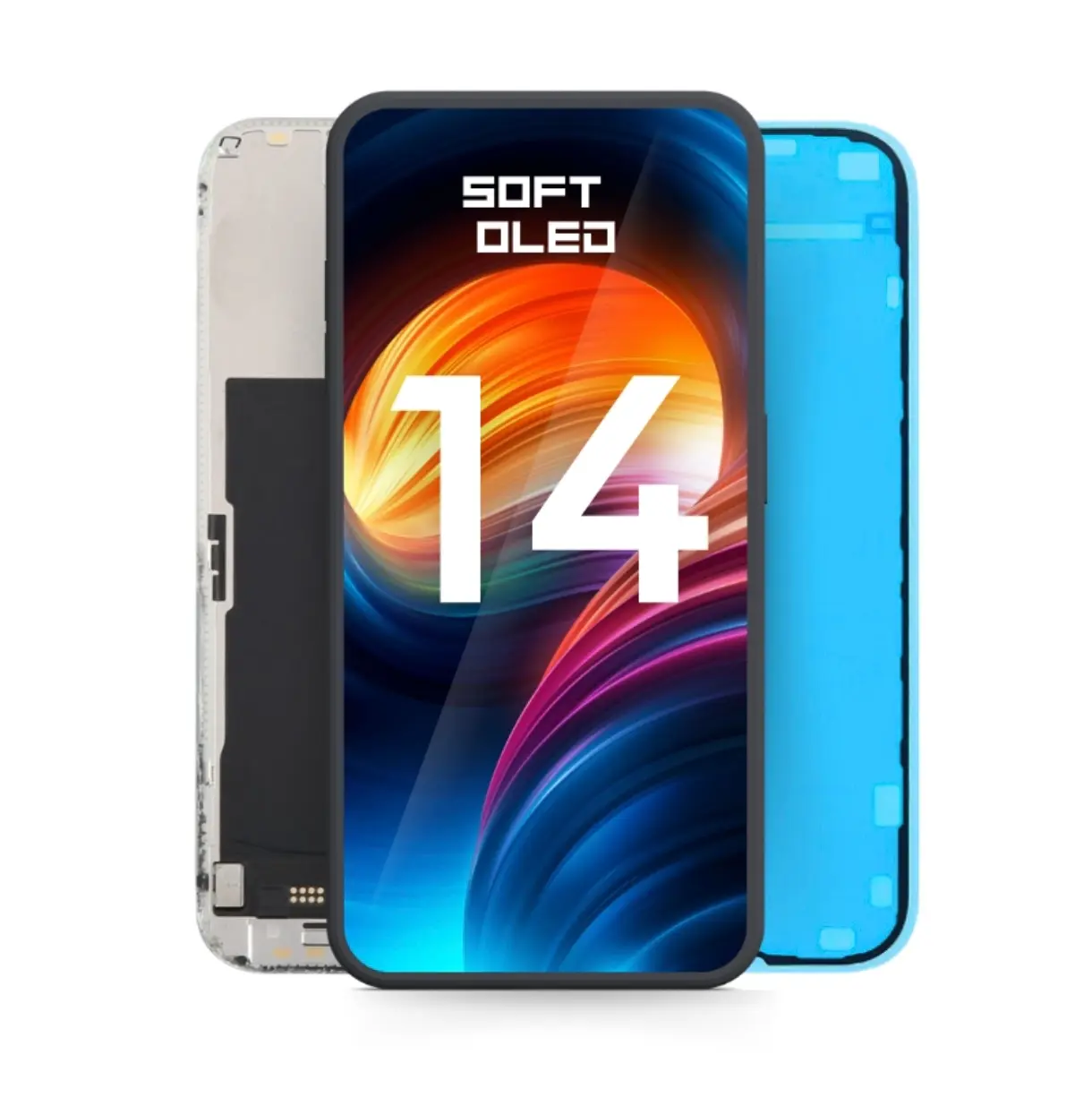 OEM Дисплей—iPhone 14—Soft OLED 120Hz (Смяна Чип)
