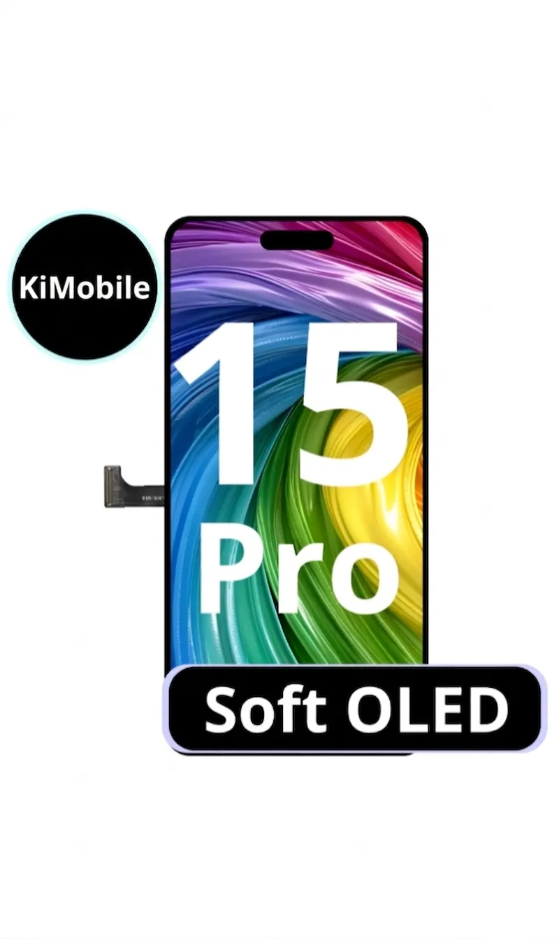 [APL-IP15PR-SOFT-OLED-OEM-ЧИП] OEM Дисплей за iPhone 15 PRO SOFT OLED ( Смяна Чип)