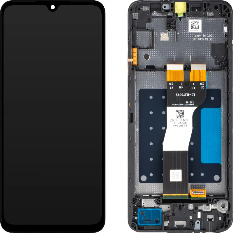 [SAM-A055-W FR] Дисплей Samsung — A055—A05 — с рамка 