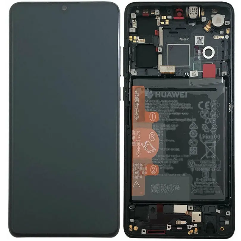 Дисплей Huawei—P30 black —service pack