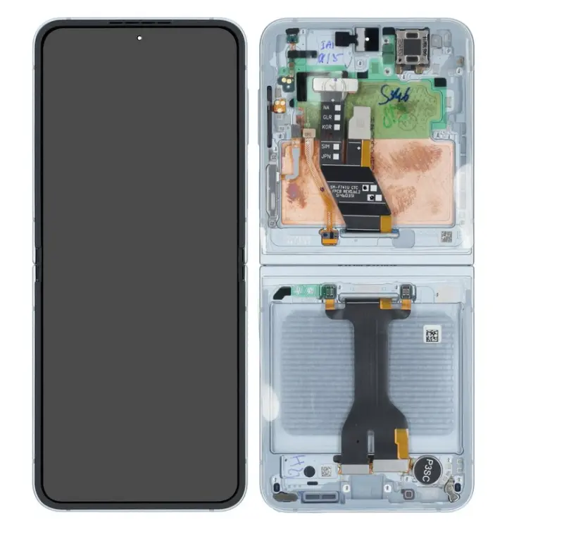 Оригинален дисплей—SAMSUNG Z FLIP 6—SM-F741B —Blue—GH82-35013C SERVICE PACK