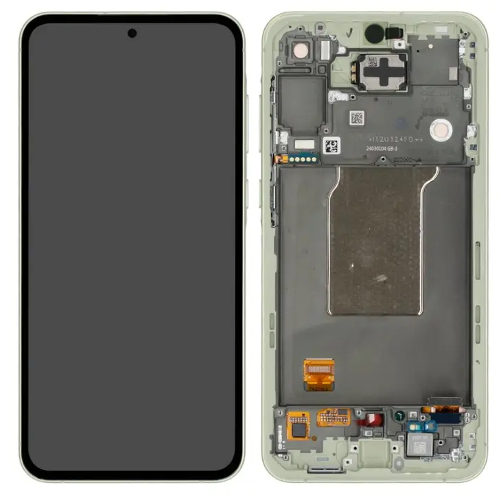 ригинален дисплей—SAMSUNG A35— SM-A356B —Galaxy GH82-34224A—SERVICE PACK Yello