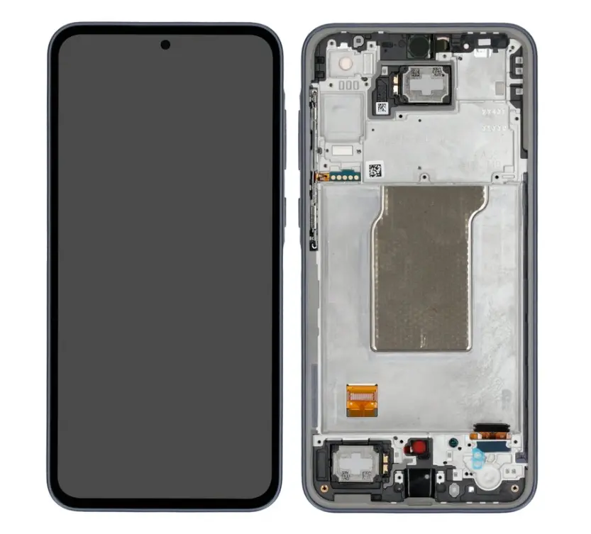 Оригинален дисплей—SAMSUNG A35— SM-A356B —Galaxy GH82-34221A—SERVICE PACK—Black/Navy/Черно