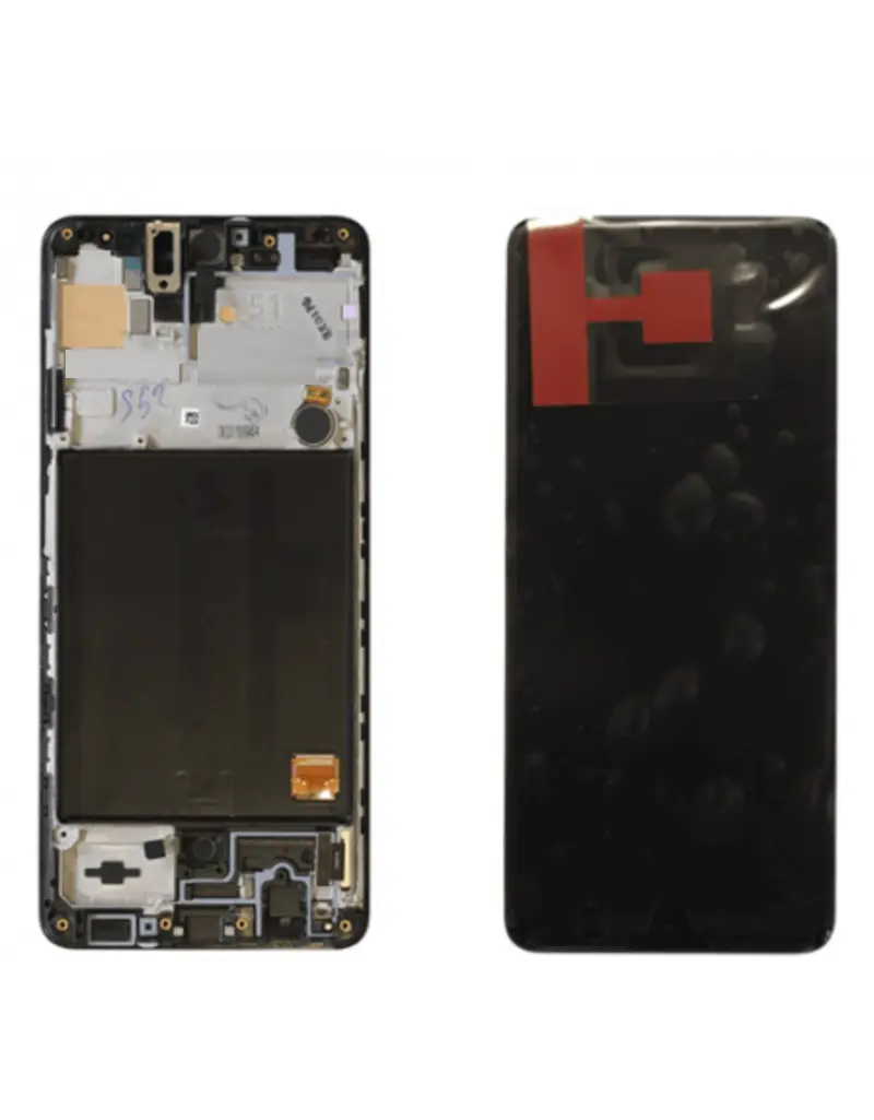 Оригинален дисплей—SAMSUNG A51— SM-A356B —Galaxy GH82-34221D—SERVICE PACK Yellow/ Жълт