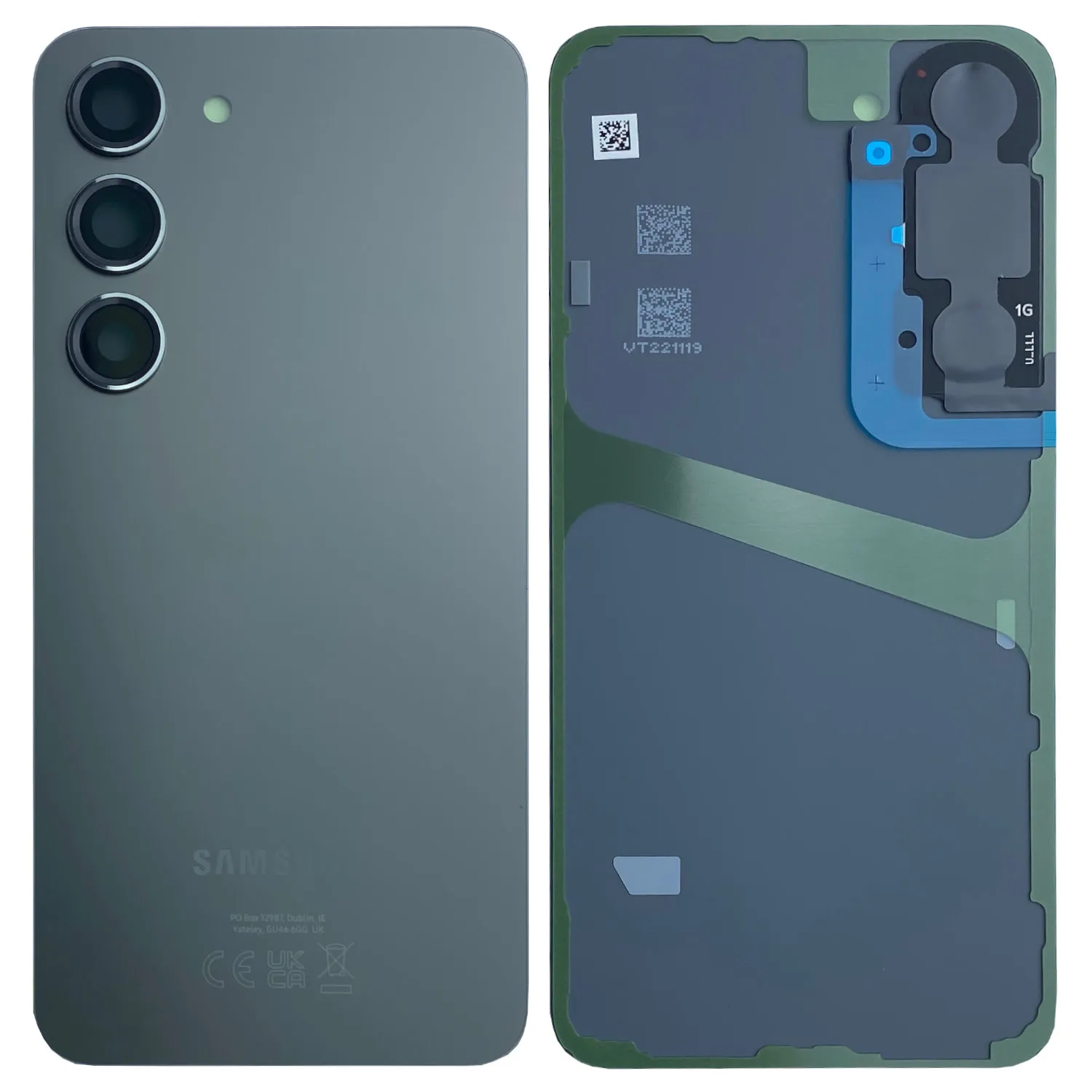 Оригинален заден капак — sapphire blue — Samsung Galaxy S24 (SM-S921B) 