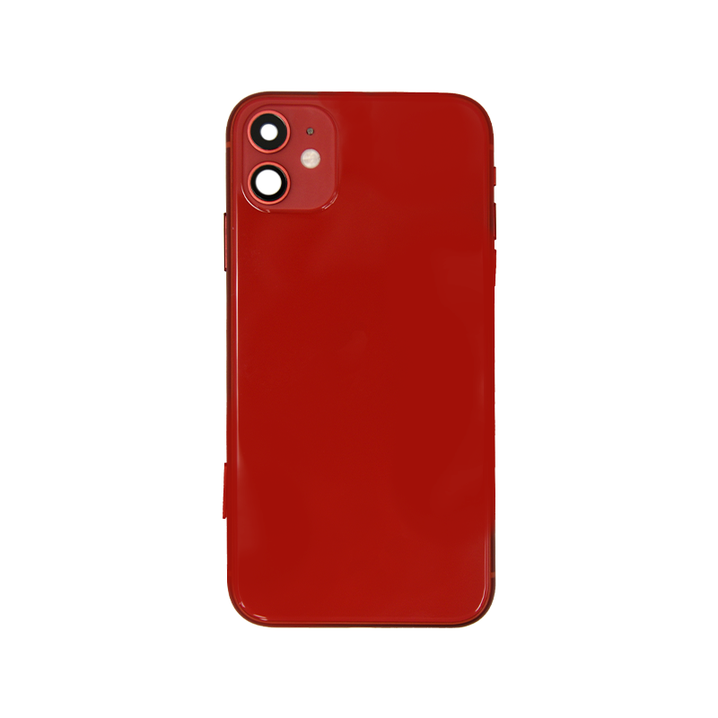 [APL-IP11-BCV-RED]  Заден капак—стъкло—iPhone 11— Red