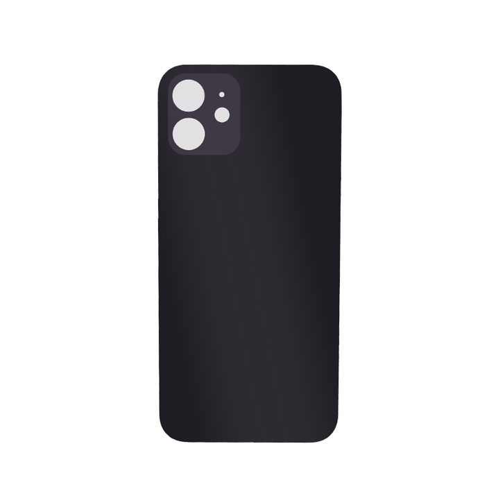 Заден капак—стъкло— IPhone 12—Black
