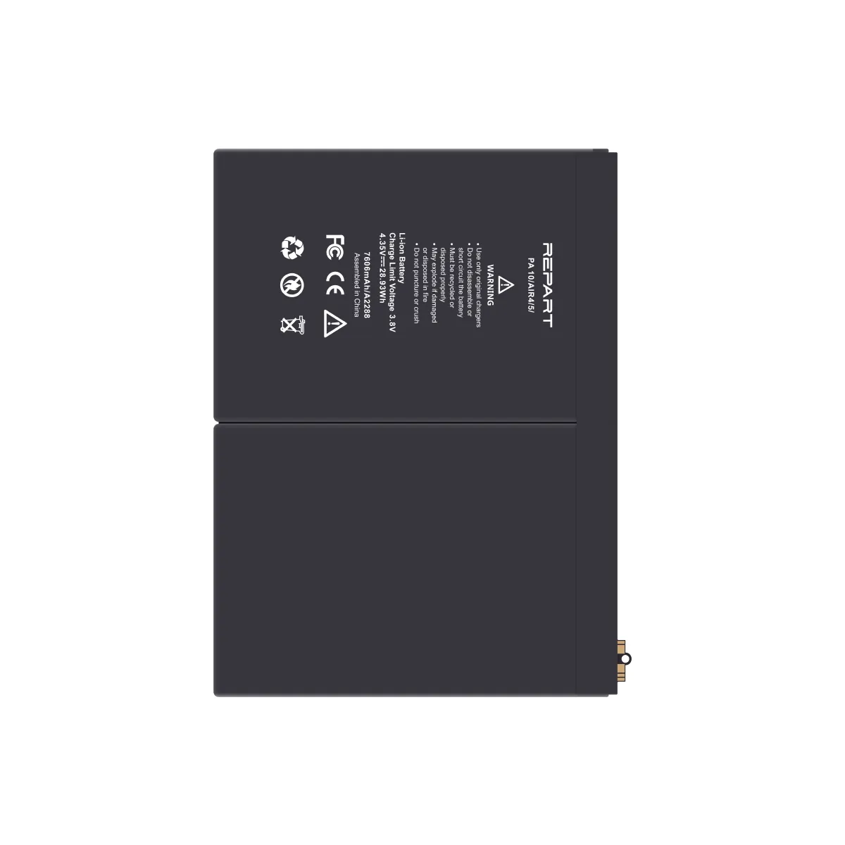 Батерия—Apple iPad 10th Gen. (2022)—Repart —7606 mAh