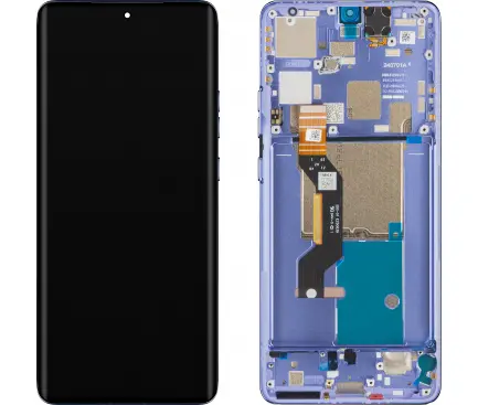 Оригинален дисплей—Motorola Moto Edge 50 Pro — Lavender/Виолет—SERVICE PACK–с рамка
