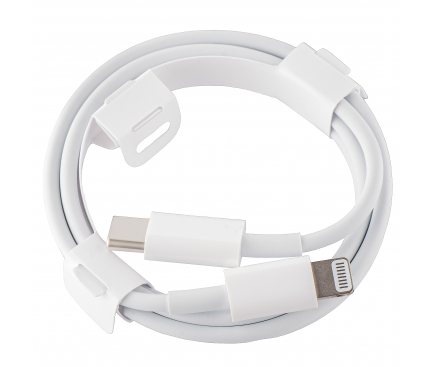 [CABL-APL-C/L-96W-WHT-1M] Оригиналнен кабел—USB-C към Lightning—Apple—96W–4.7A–1m