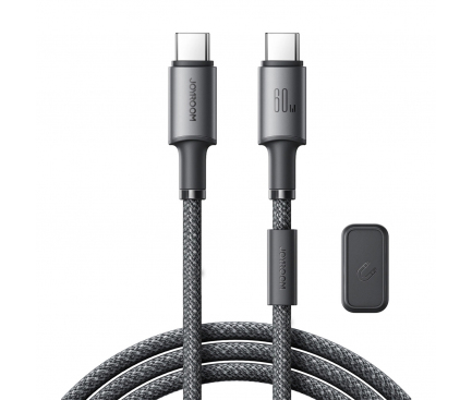 [CABL-JOY-C/C-60W-GRY-1M] Кабел—USB-C към USB-C —Joyroom–60W–3A–1.2 м—Сиво
