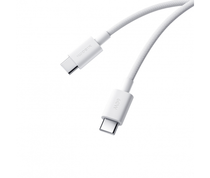[CABL-XIA-C/C-60W-WHT-1M] Кабел—USB-C към USB-C—Xiaomi—60W–6A–1m—Бял 