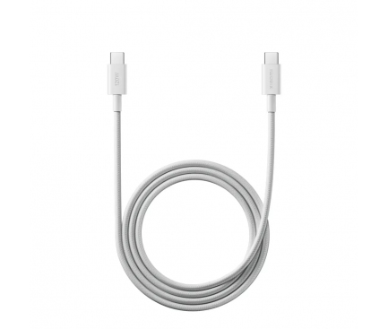 Кабел—USB-C към USB-C—Xiaomi—120W–6A–1m—Бял 