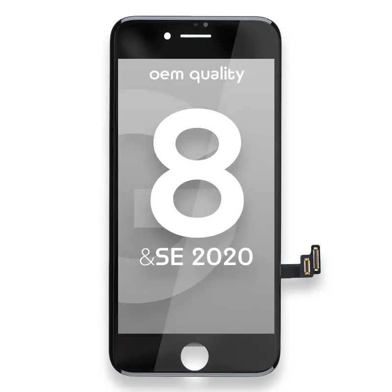 [APL-SE3 2022-A] Оригинален дисплей—iPhone SE 2022 SE 3—свален от телефон–Без забележки 