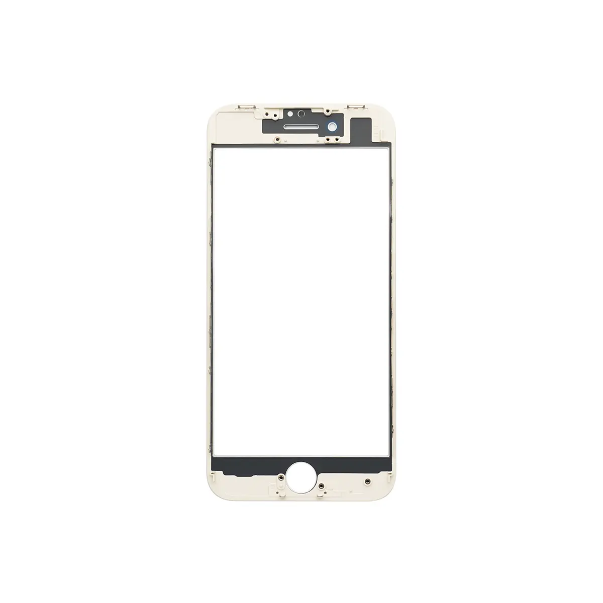 [APL-IP8-BLKOCGR.A] Стъкло с лепило и рамка — iPhone 8/ SE 2020/SE 2022 BLACK