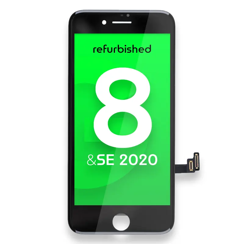 [APL-IP8-REFR] Оригинален Дисплей  iPhone 8/iPhone SE (2020)/iPhone SE (2022) LCD Display + Touchscreen - Refurbished Quality - Black 