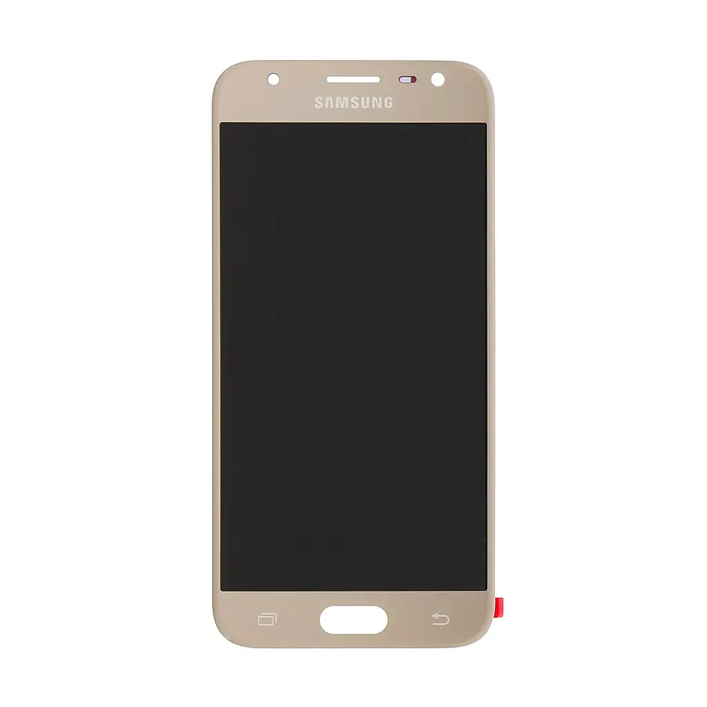 Оригинален дисплей—SAMSUNG J3 2017–J330F — SERVICE PACK—GH96-10990A Gold