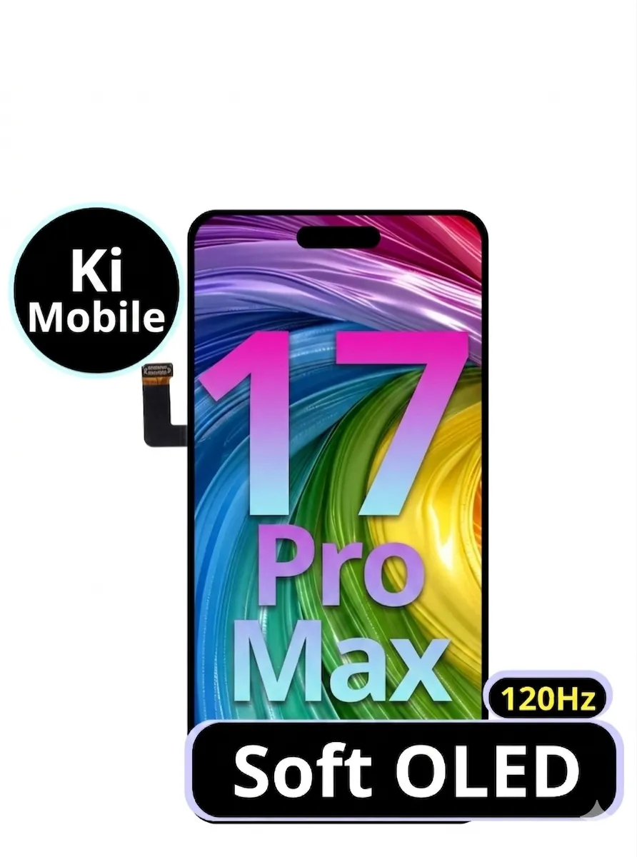 Дисплей  — iPhone 17 PRO MAX   — SOFT OLED  — 120 HZ   