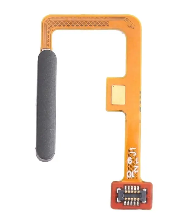 [XIA-MI11LT-FLEX-FINGER] Лентов кабел — Xiaomi Mi 11 lite 4G/ 5G - Black Бутон/fingerprint  