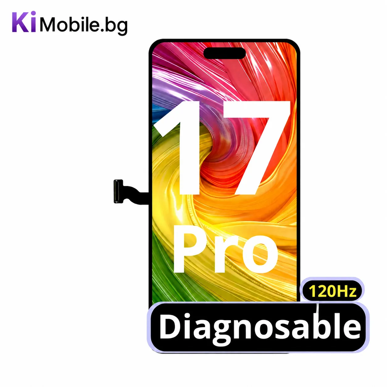 [APL-IP17PRO-SOD] Дисплей  — iPhone 17 PRO  SOFT OLED 120 HZ - ВАЛИДИРАНЕ ( БЕЗ ГРЕШКА)