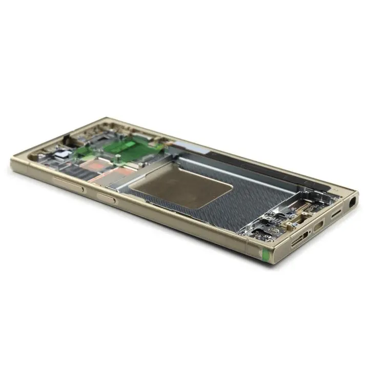 [SAM-S24ULT-SP-YLW-W FR] ОРИГИНАЛЕН ДИСПЛЕЙ ЗА SAMSUNG S24 ULTRA  SERVICE PACK РАМКА 