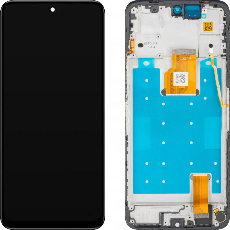 [HON-400SM/X7d-SP-FR] Оригинален дисплей—Huawei Honor 400 SMART (5G) / X7d (4G/5G) (2025)—  рамка—SERVICE PACK