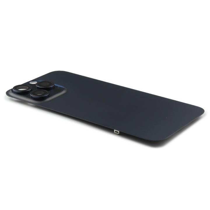 [APL-IP15PM-BLUT-BCV] Заден капак с обектив—камера  светкавица и безжично зареждане—iPhone 15 Pro Max (EU)—Син Титан