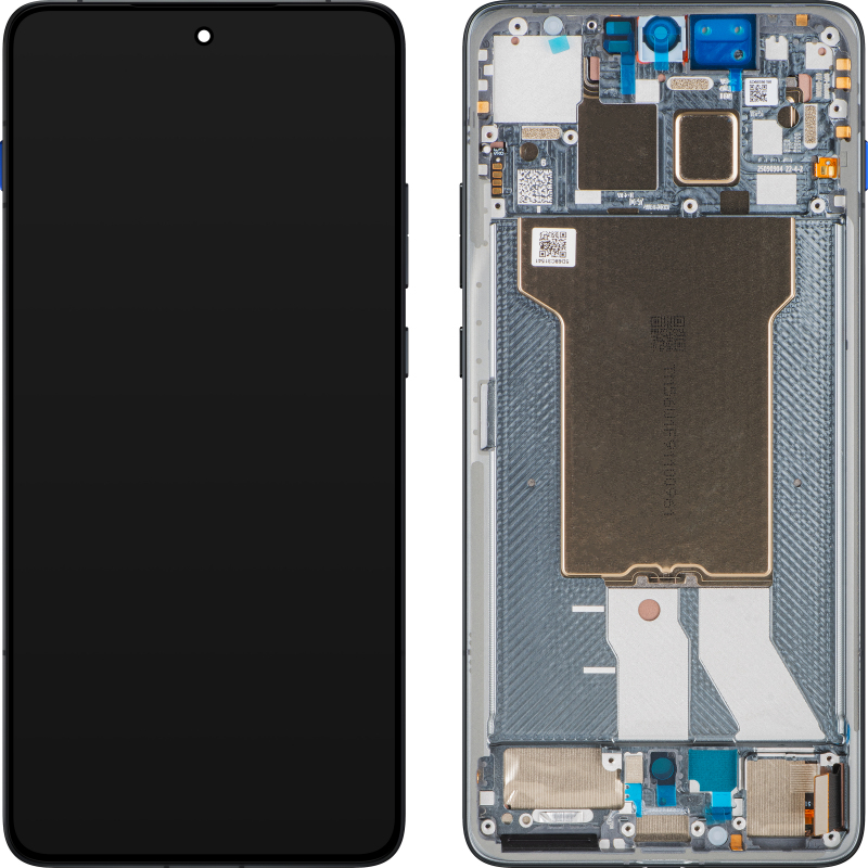 [MT-EDGE70SP-GR] Оригинален дисплей—MOTOROLA EDGE 70 GREY / BLACK—SERVICE PACK